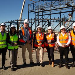 Major construction milestone for Perth Film Studios