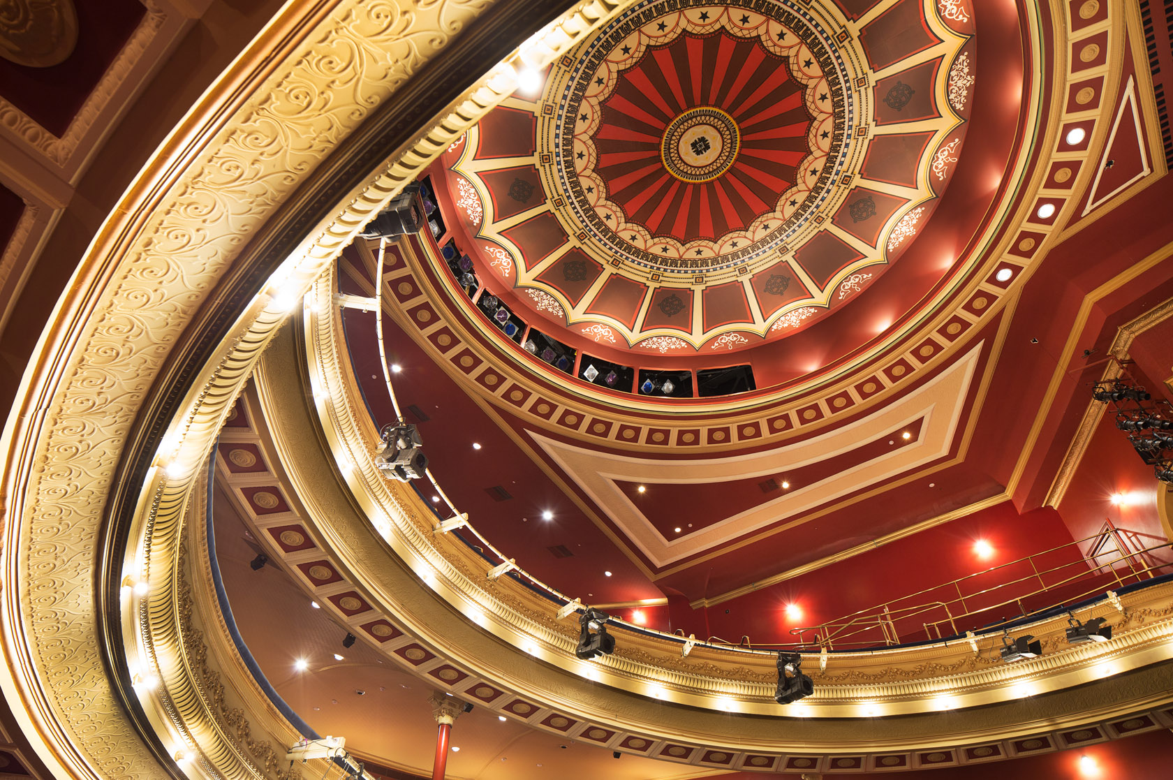 His Majesty's Theatre Auditorium dome roof