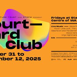 The Courtyard Club 2025: Free, Live, Local Music.