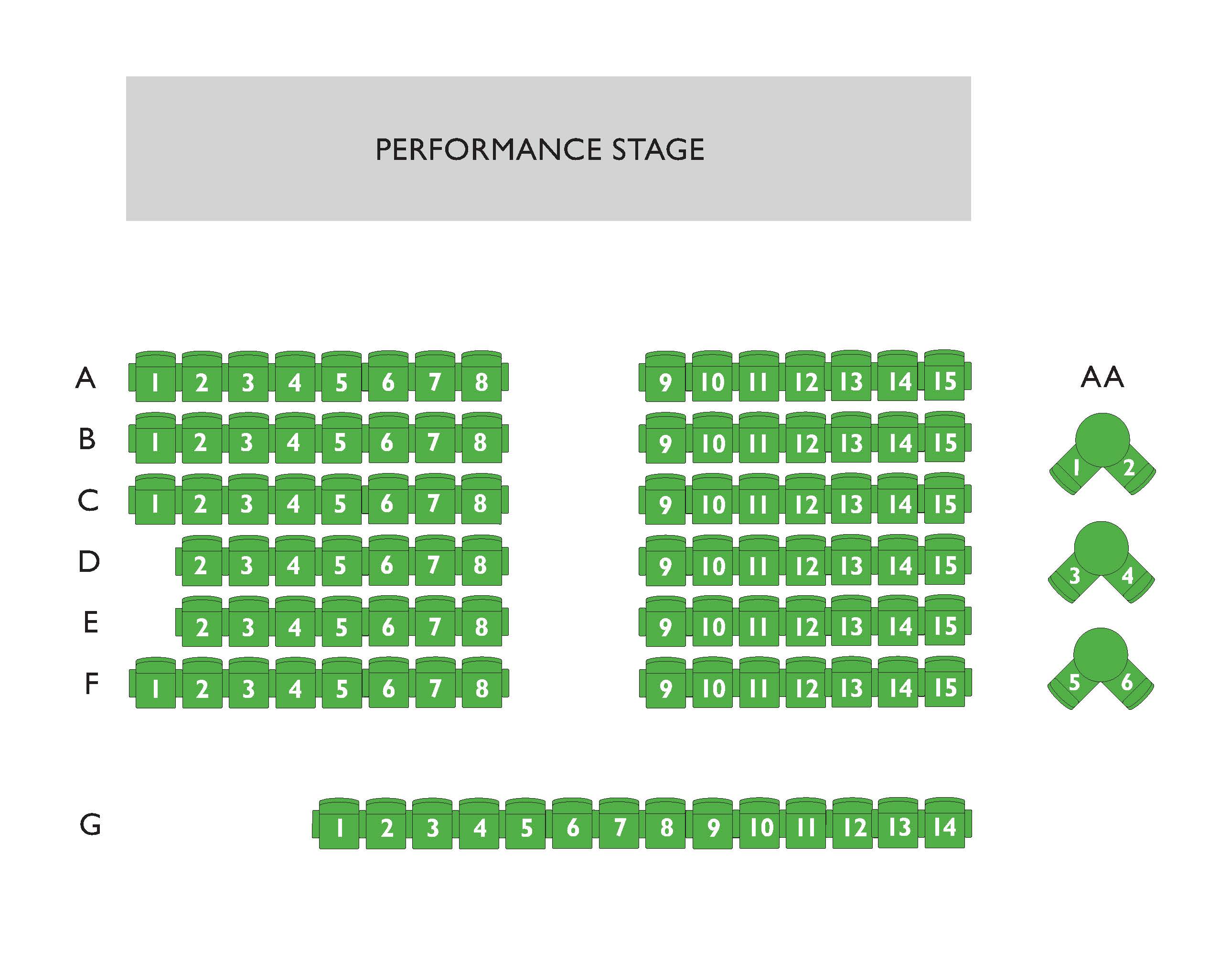 Astor Theatre Perth Seating Map